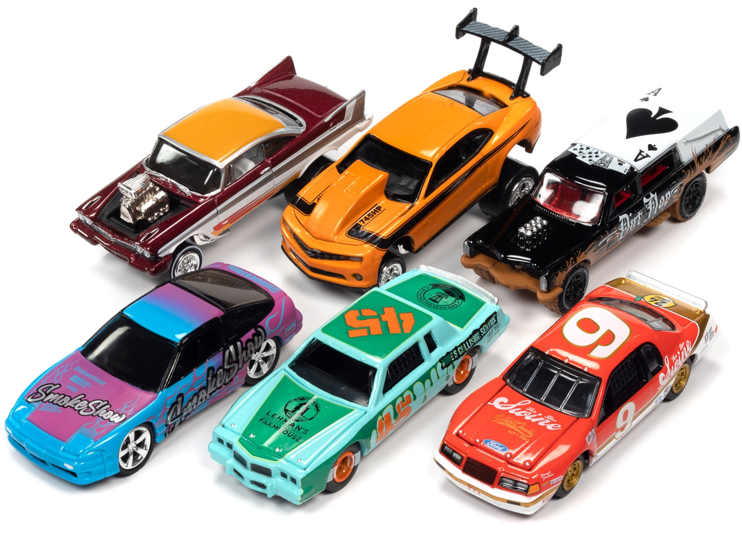 "Street Freaks" 2022 Set A of 6 Cars Release 2 1/64 Diecast Model