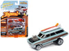 1964 Ford Country Squire Surfin' Baby Blue with Woodgrain Panels and Surfboard on Roof "Zingers!" Limited Edition to 4764 pieces Worldwide "Street Freaks" Series 1/64 Diecast Model Car by Johnny Lightning - Premium Ford Models from Johnny Lightning - Just $25.07! Shop now at Rapidvehicles