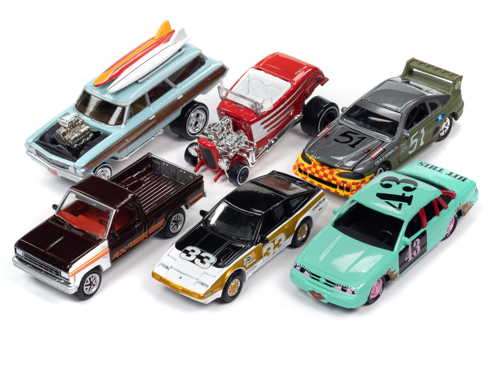 "Street Freaks" 2023 Set B of 6 Cars Release 1 1/64 Diecast Model - Premium 1/64 Scale Sets from Johnny Lightning - Just $84.59! Shop now at Rapidvehicles