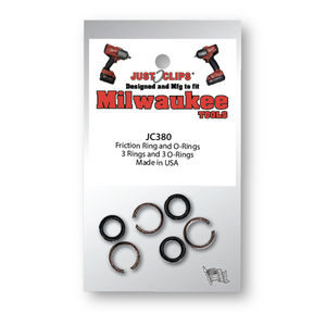 3/8" friction rings & o-rings for milwaukee tools - 10 pack - Premium Wheel and Tire Service Miscellaneous from JUST CLIPS - Just $81.99! Shop now at Rapidvehicles