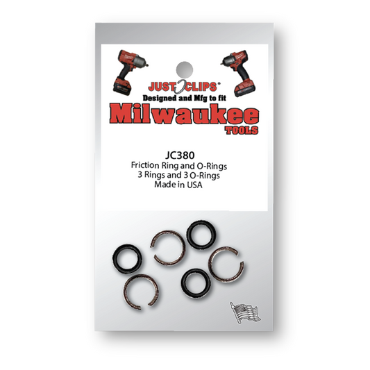 3/8" friction rings & o-rings for milwaukee tools - 10 pack - Premium Wheel and Tire Service Miscellaneous from JUST CLIPS - Just $86.01! Shop now at Rapidvehicles