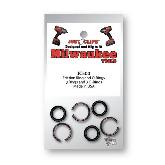 1/2" friction rings & o-rings for milwaukee tools - 10 pack - Premium Wheel and Tire Service Miscellaneous from JUST CLIPS - Just $97.12! Shop now at Rapidvehicles