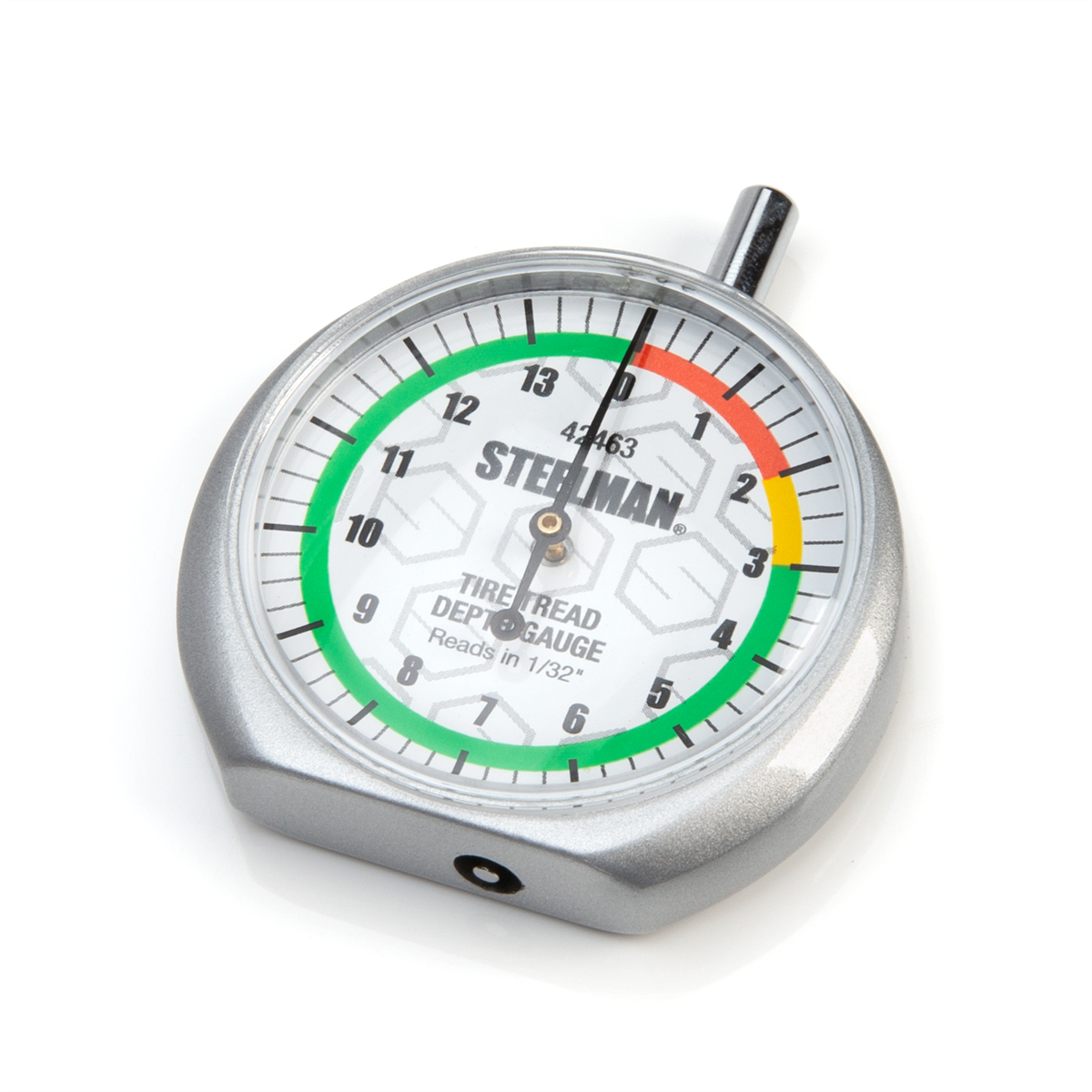 Dial-Type Color-Coded Tread Depth Gauge - Premium Tire and Wheel from J S Products (steelman) - Just $44.99! Shop now at Rapidvehicles