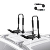 VEVOR Kayak Roof Rack 1 Pair J-Bar, Soft Roof Rack Quick Folding, Top Mount Tie Down, Carrier for kayak, Surf Board, Canoe, SUP, Ski Board, Mount on Car, SUV, Truck, 1 Kayak - Premium Roof Rack Cross Bars from VEVOR - Just $67.99! Shop now at Rapidvehicles