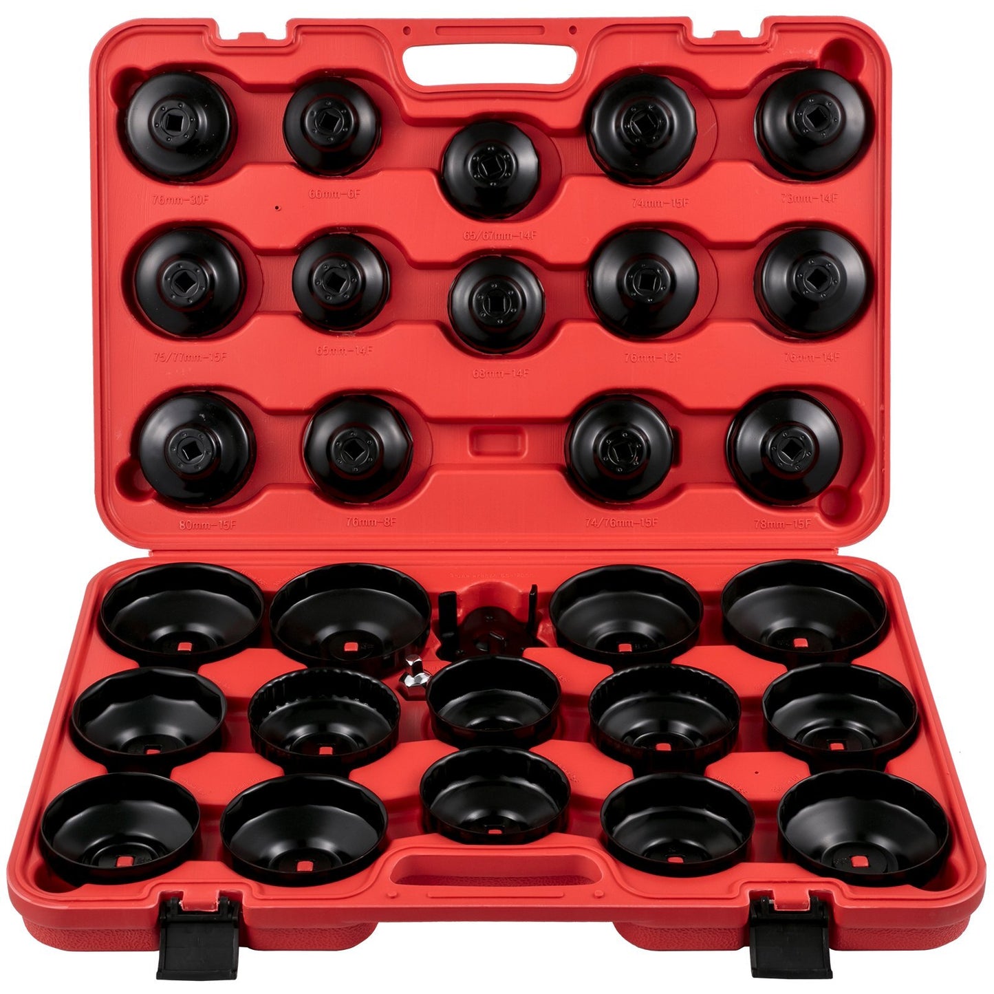 VEVOR Oil Filter Socket Set, 30 Pcs Oil Filter Wrench Set, Sturdy - Premium Oil Filter Wrenches from VEVOR - Just $89.89! Shop now at Rapidvehicles