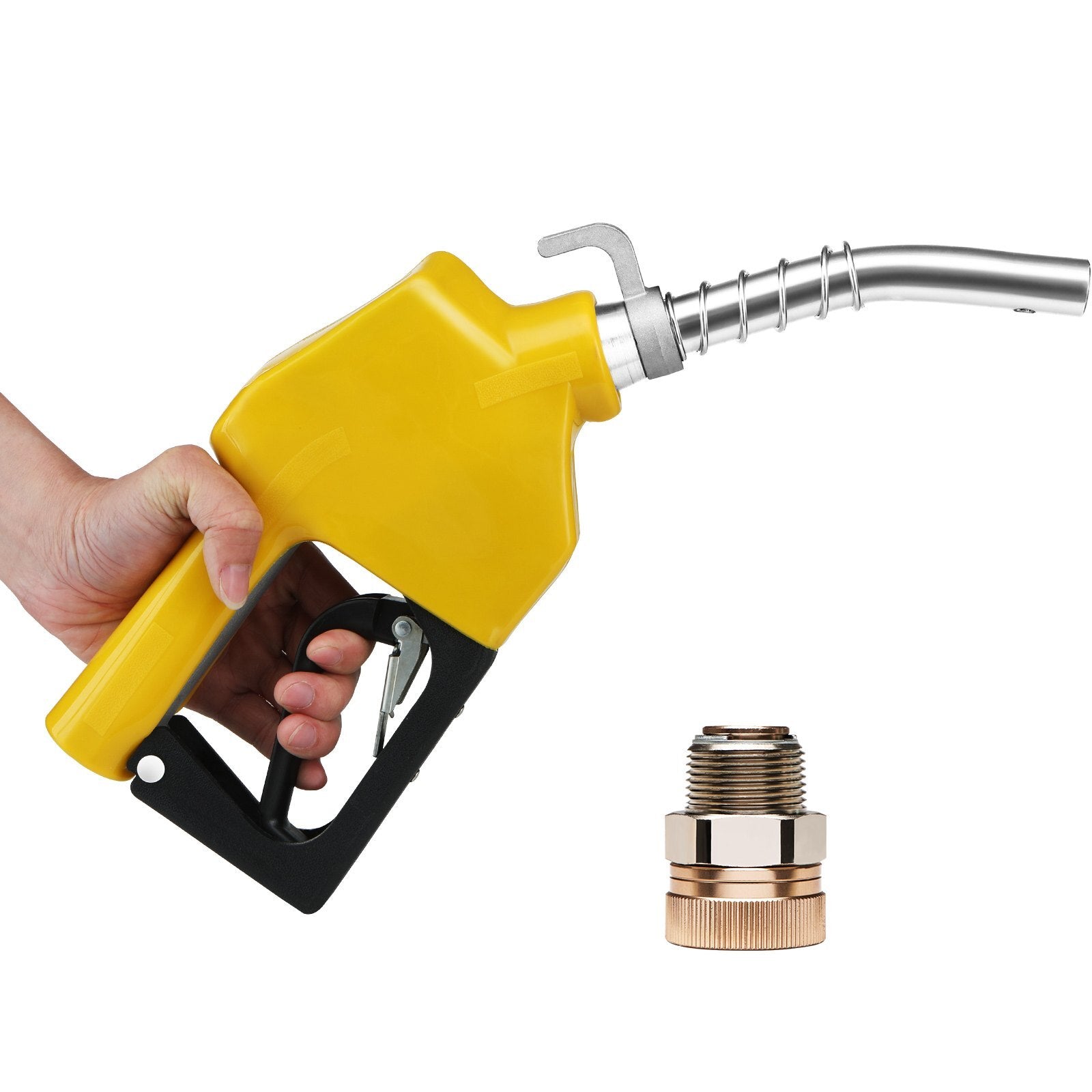 VEVOR Automatic Fuel Nozzle Shut Off Fuel Refilling 3/4" NPT 13/16" Spout Diesel - Premium Fuel Injectors from VEVOR - Just $48.30! Shop now at Rapidvehicles