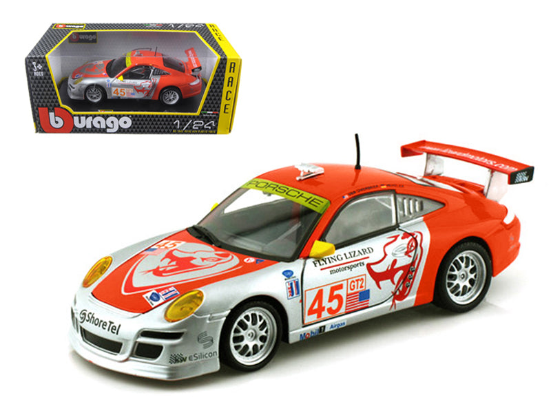 Porsche 911 GT3 RSR #45 \"Flying Lizard\" 1/24 Diecast Car Model - Premium  from Rapidvehicles - Just $53.99! Shop now at Rapidvehicles