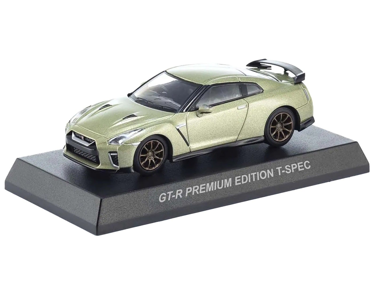 Nissan GT-R Premium Edition T-Spec RHD (Right Hand Drive) Jade Green Metallic with Mini Book No.11 1/64 Diecast Model Car by Kyosho - Premium Nissan Models from Kyosho - Just $47.09! Shop now at Rapidvehicles