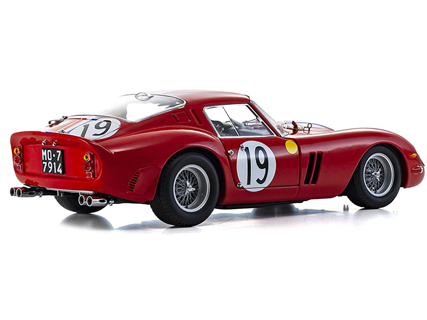 Ferrari 250 GTO #19 Pierre Noblet - Jean Guichet 2nd Place "24 - Premium Le Mans Models from Kyosho - Just $447.29! Shop now at Rapidvehicles