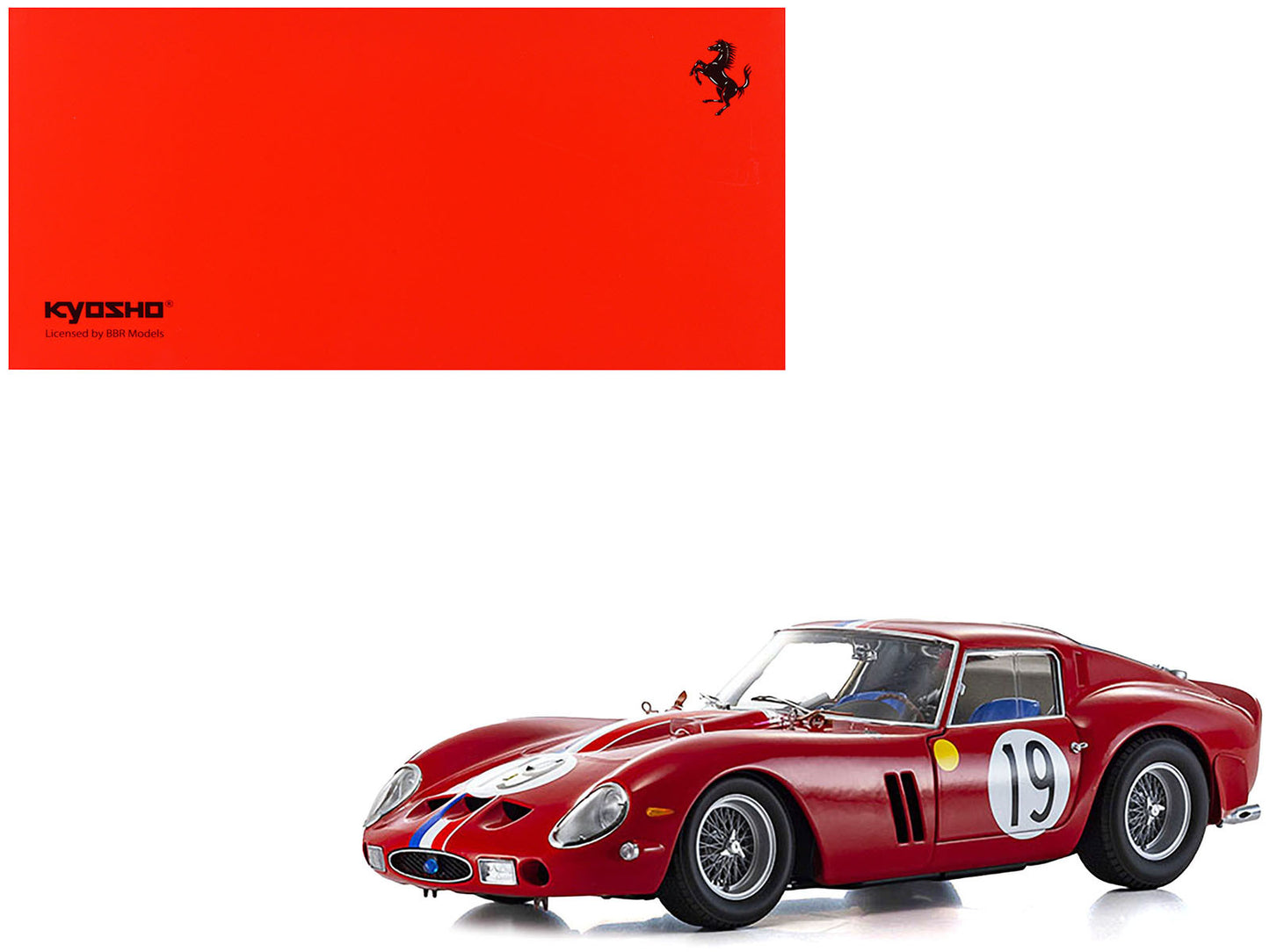 Ferrari 250 GTO #19 Pierre Noblet - Jean Guichet 2nd Place "24 - Premium Le Mans Models from Kyosho - Just $447.29! Shop now at Rapidvehicles