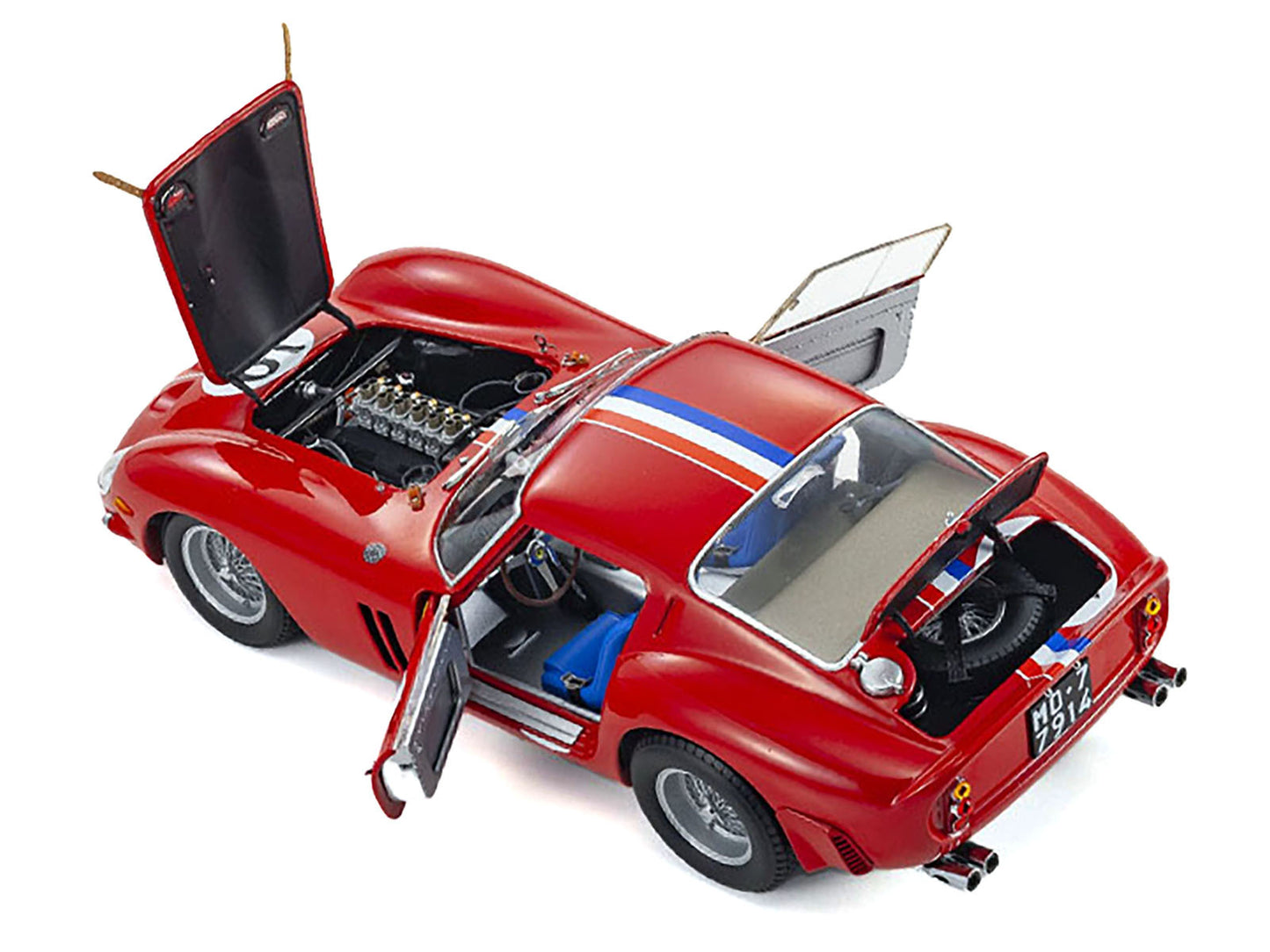 Ferrari 250 GTO #19 Pierre Noblet - Jean Guichet 2nd Place "24 - Premium Le Mans Models from Kyosho - Just $447.29! Shop now at Rapidvehicles