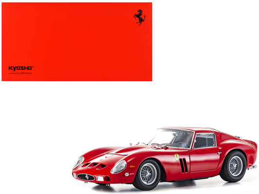 Ferrari 250 GTO Race Red 1/18 Diecast Model Car by Kyosho