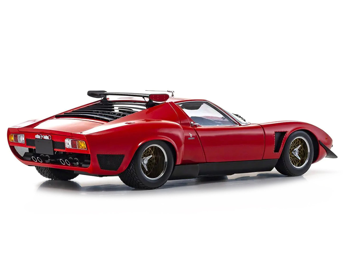 Lamborghini Miura SVR Red 1/12 Diecast Model Car by Kyosho