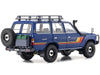 Toyota Land Cruiser 60 RHD (Right Hand Drive) Blue with Stripes and Roof Rack with Accessories 1/18 Diecast Model Car by Kyosho - Premium Toyota Models from Kyosho - Just $270.79! Shop now at Rapidvehicles