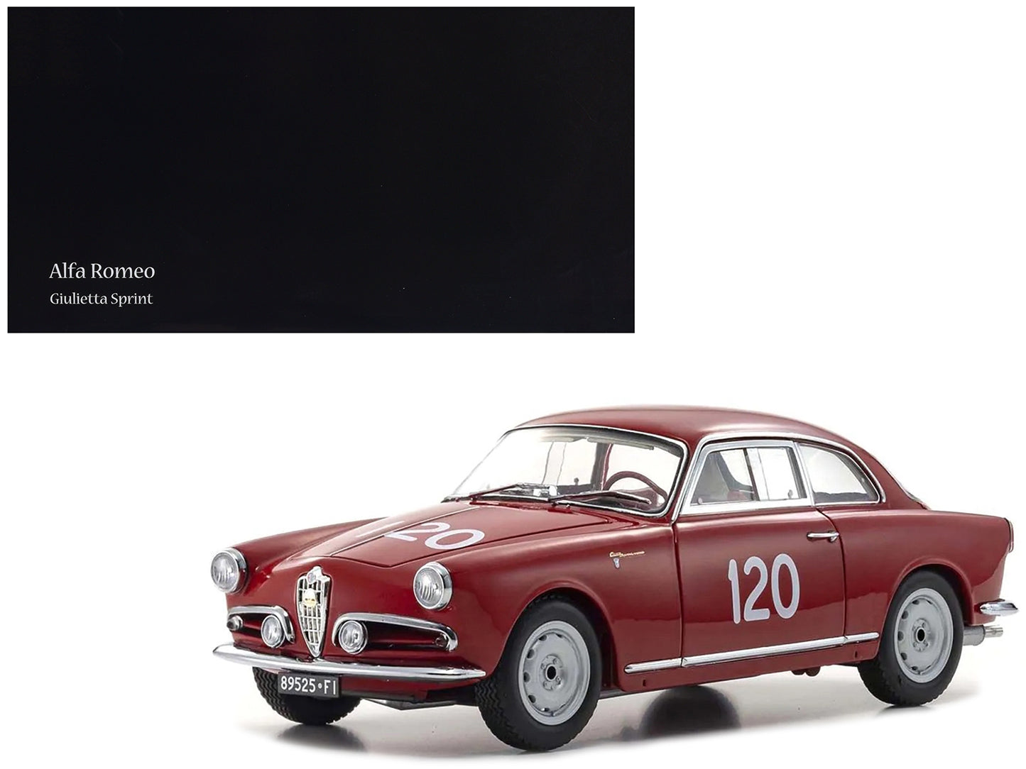 Alfa Romeo Giulietta SV #120 Giorgio Becucci - Pasquale Cazzato - Premium Alfa Romeo Models from Kyosho - Just $278.99! Shop now at Rapidvehicles