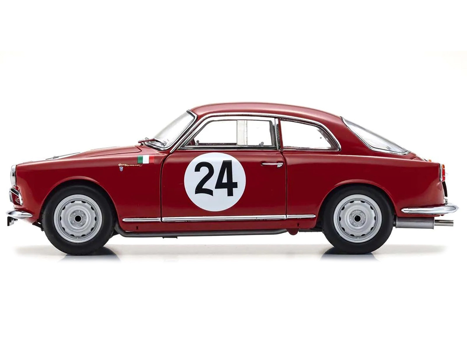 Alfa Romeo Giulietta SV #24 Nini Todaro - Nessuno GT1.3 Class Winner "Targa Florio" (1958) 1/18 Diecast Model Car by Kyosho - Premium Alfa Romeo Models from Kyosho - Just $237.99! Shop now at Rapidvehicles