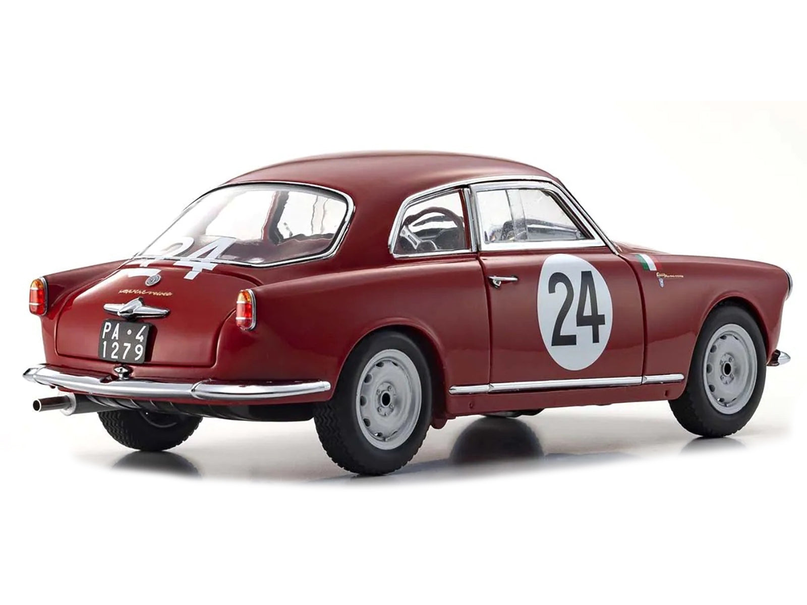 Alfa Romeo Giulietta SV #24 Nini Todaro - Nessuno GT1.3 Class Winner "Targa Florio" (1958) 1/18 Diecast Model Car by Kyosho - Premium Alfa Romeo Models from Kyosho - Just $237.99! Shop now at Rapidvehicles