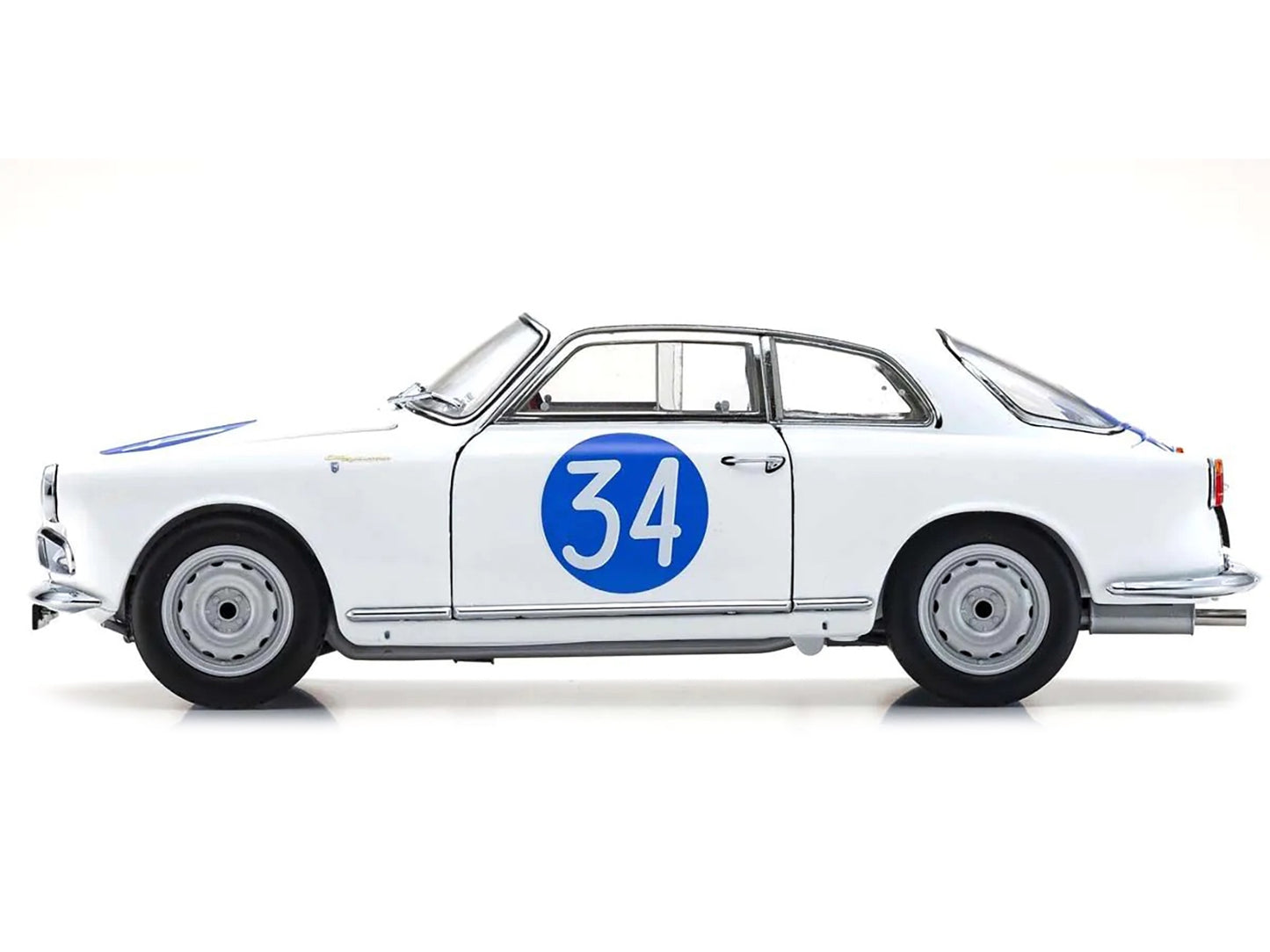 Alfa Romeo Giulietta SV #34 Emanuele - Aldebaran "Targa Florio" - Premium Alfa Romeo Models from Kyosho - Just $278.99! Shop now at Rapidvehicles