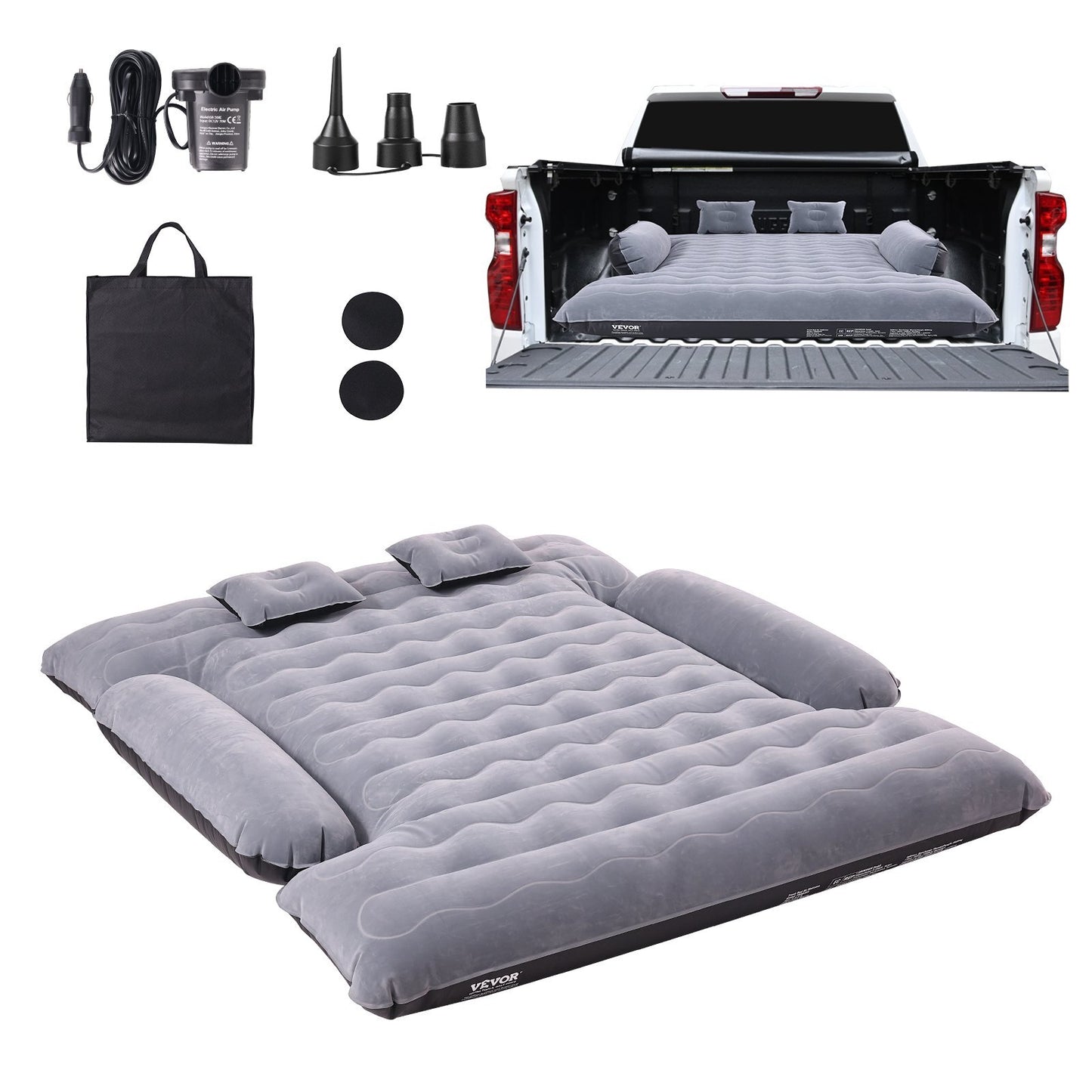 VEVOR Truck Bed Air Mattress, for 6-6.5 ft Full Size Truck Beds, - Premium Air Mattresses from VEVOR - Just $107.15! Shop now at Rapidvehicles