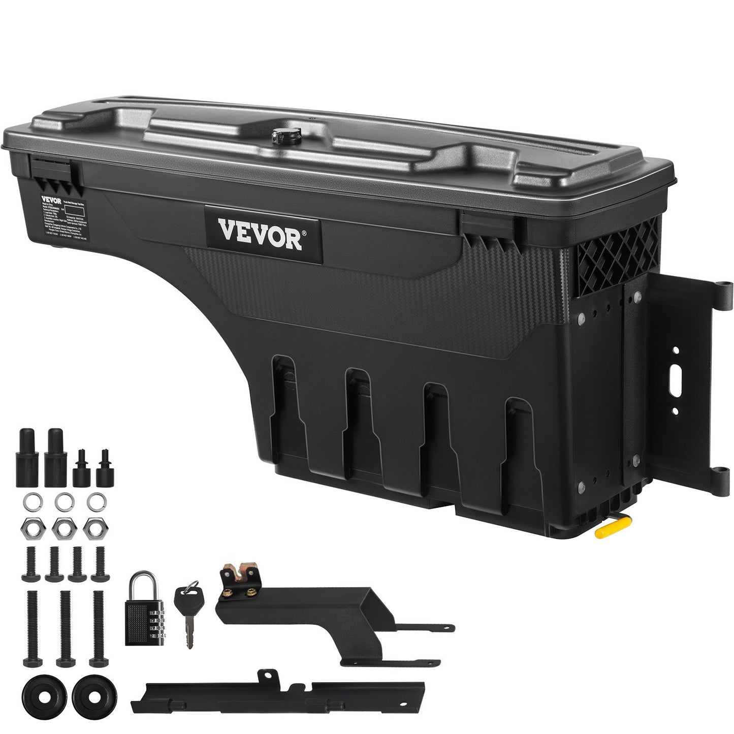 VEVOR Truck Bed Storage Box, Lockable Swing Case with Password - Premium Truck Tool Boxes from VEVOR - Just $139.58! Shop now at Rapidvehicles