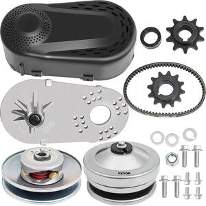 VEVOR Torque Converter CVT 2HP-7HP 3/4" Go Kart Clutch 212CC 30 Series Mini Bike 10T #40 41 Chain and 12T #35 Replacement Set TAV2 30-75 218353A Manco CVT Clutch Small Engine Drive Belt - Premium Torque Converter from VEVOR - Just $82.59! Shop now at Rapidvehicles