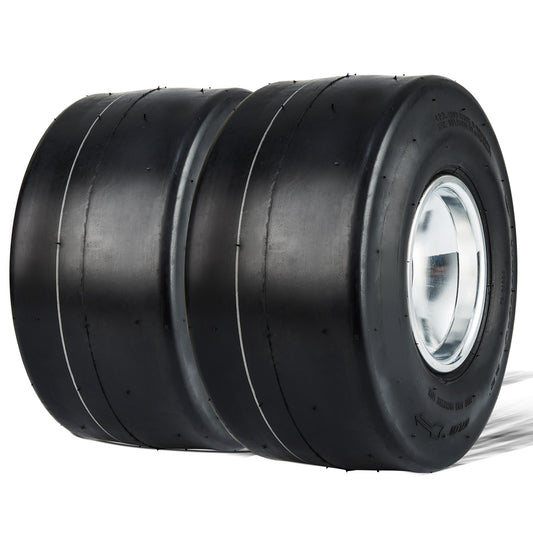 VEVOR Go Kart Tires and Rims, 11x6-5" Go Kart Wheels, 2-Pack Rear - Premium Go Kart Wheels from VEVOR - Just $112.79! Shop now at Rapidvehicles