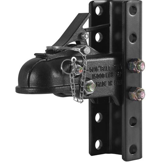 VEVOR Adjustable Trailer Coupler and 5-Position Channel Bracket - Premium Towing Couplers from VEVOR - Just $85.54! Shop now at Rapidvehicles