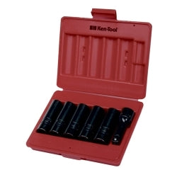 6pc deep thinwall inpact socket set - Premium Wheel Service Sockets and Socket Sets from Ken-tool - Just $211.99! Shop now at Rapidvehicles