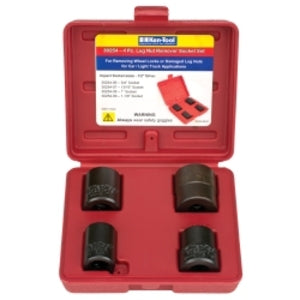 4 pc lug nut remover impact socket set - Premium Wheel Service Sockets and Socket Sets from Ken-tool - Just $94.57! Shop now at Rapidvehicles