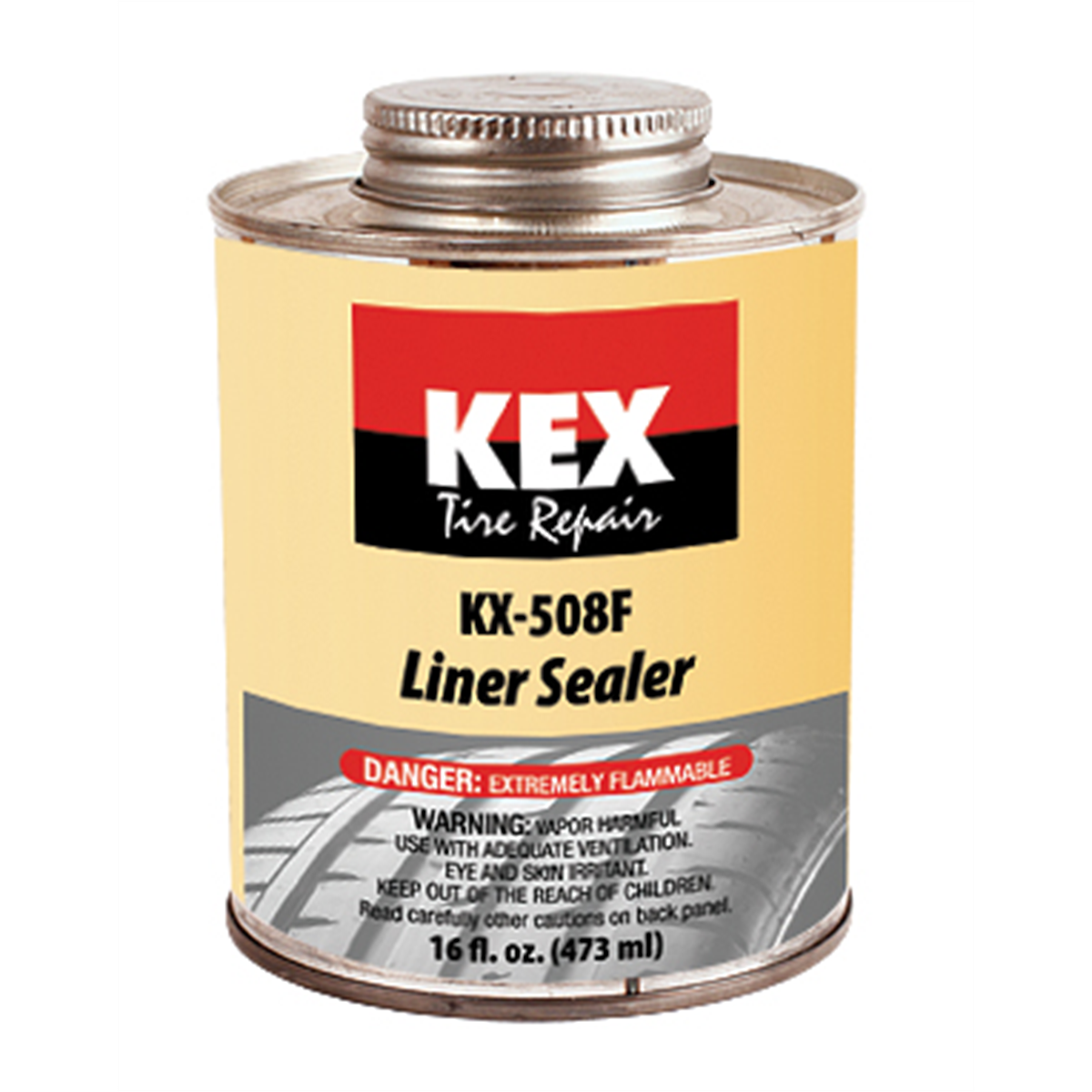 KEX Tire Repair Liner Sealer, Flammable, 16 oz. Brush Top Can - Premium Tire Lube from KEX Tire Repair - Just $47.61! Shop now at Rapidvehicles