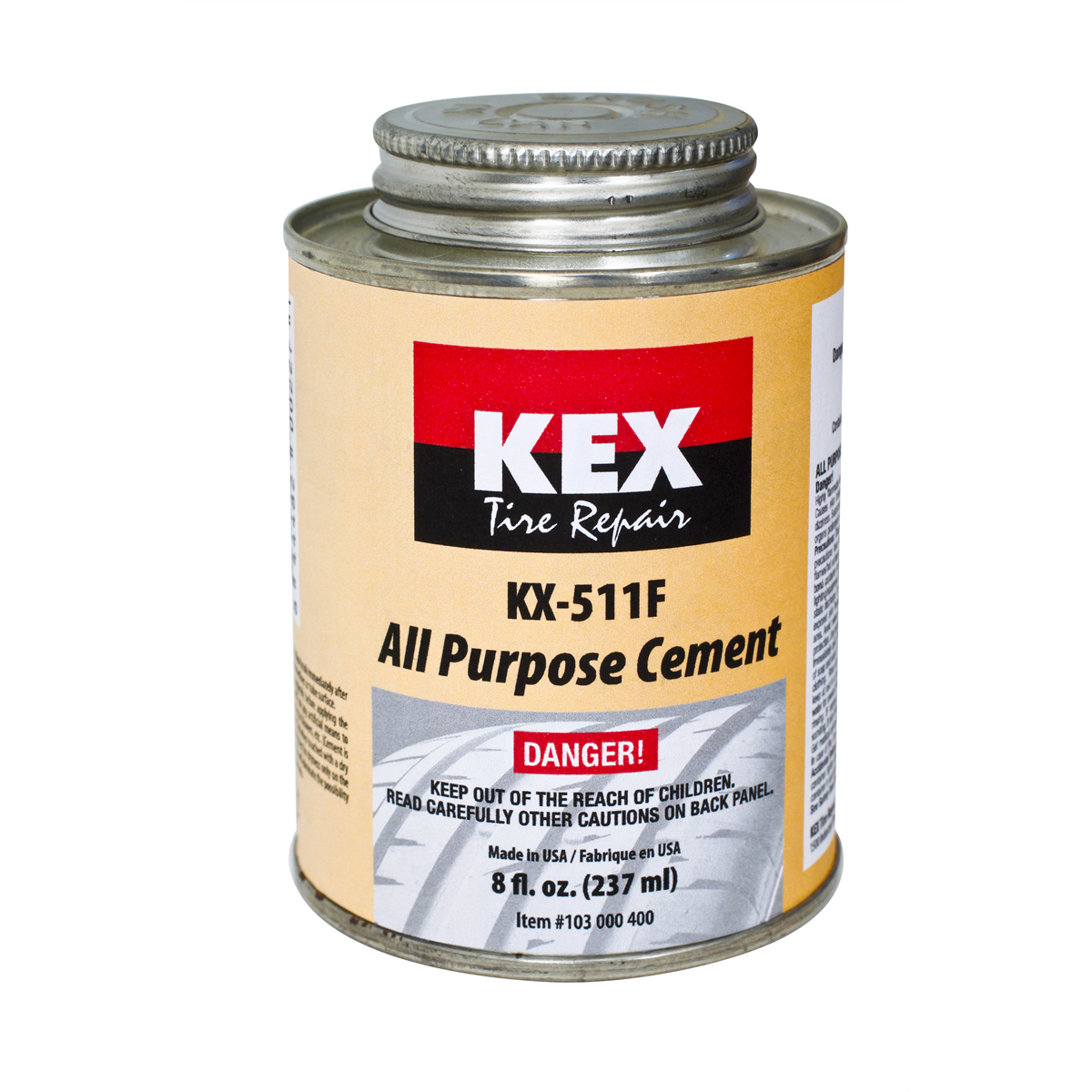 Super Fast Drying Cement, Flammable 8 oz. Can - Premium Tire Lube from KEX Tire Repair - Just $33.88! Shop now at Rapidvehicles