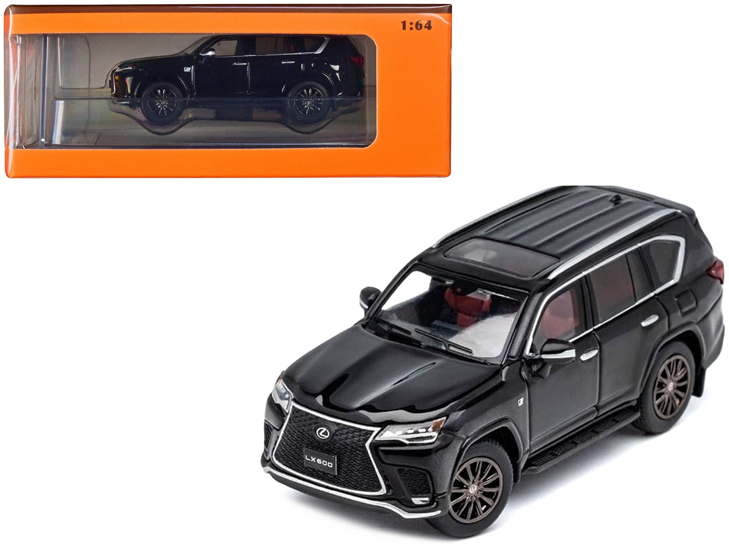 2021 Lexus LX 600 Black 1/64 Diecast Model Car by GCD - Premium Lexus Models from GCD - Just $55.79! Shop now at Rapidvehicles