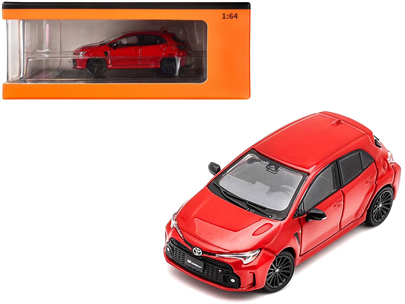 2022 Toyota GR Corolla Red 1/64 Diecast Model Car by GCD - Premium Toyota Models from GCD - Just $46.06! Shop now at Rapidvehicles