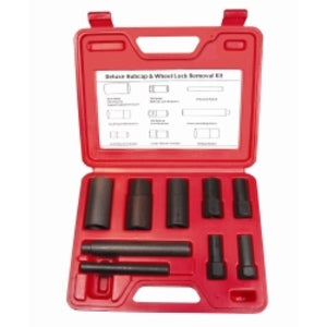 Locking Lug Nut Remover Kit - Premium Wheel Service Sockets and Socket Sets from K Tool International - Just $131.81! Shop now at Rapidvehicles