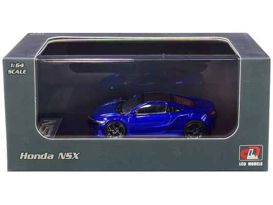 Honda NSX Blue Metallic with Carbon Top 1/64 Diecast Model Car by - Premium Honda Models from LCD Models - Just $46.79! Shop now at Rapidvehicles