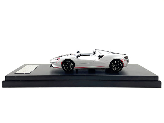 McLaren Elva Convertible White with Carbon and Red Stripes 1/64 - Premium McLaren Models from LCD Models - Just $71.99! Shop now at Rapidvehicles