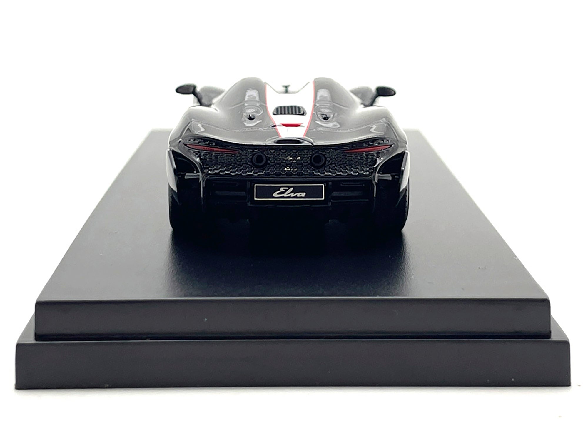 McLaren Elva Convertible #4 Carbon Black with White and Red - Premium McLaren Models from LCD Models - Just $65.99! Shop now at Rapidvehicles