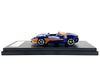 McLaren Elva Convertible Dark Blue Metallic with Orange Accents - Premium McLaren Models from LCD Models - Just $65.99! Shop now at Rapidvehicles