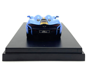 McLaren Elva Convertible Light Blue with Orange Accents "Gulf - Premium McLaren Models from LCD Models - Just $65.06! Shop now at Rapidvehicles