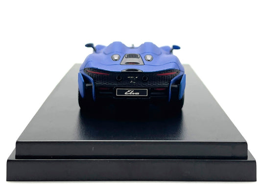 McLaren Elva Convertible Matt Blue Metallic 1/64 Diecast Model - Premium McLaren Models from LCD Models - Just $52.19! Shop now at Rapidvehicles