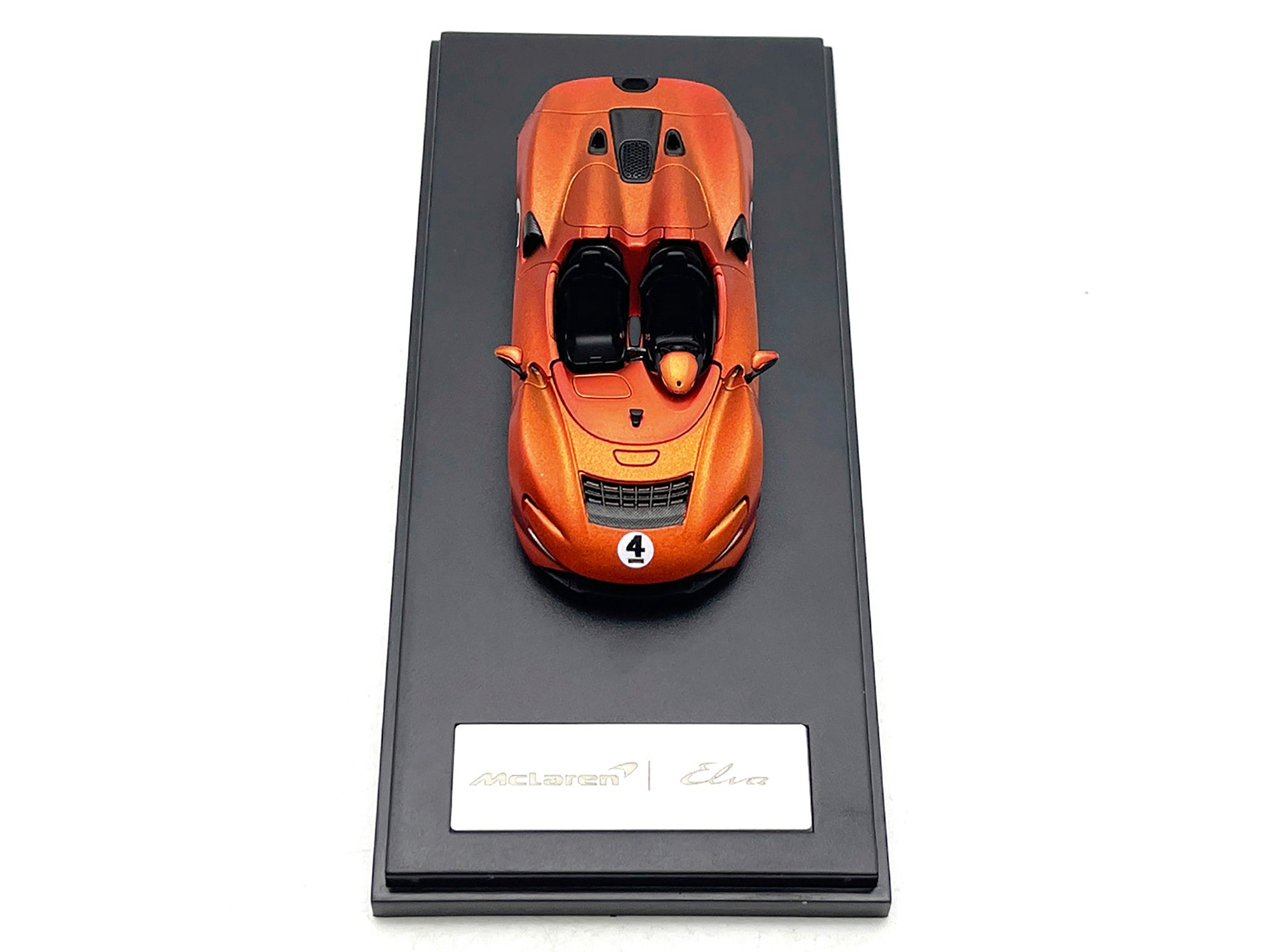 McLaren Elva Convertible #4 Matt Orange Metallic 1/64 Diecast - Premium McLaren Models from LCD Models - Just $47.99! Shop now at Rapidvehicles