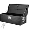 VEVOR Heavy Duty Aluminum Truck Bed Tool Box, Diamond Plate Tool Box with Side Handle and Lock Keys, Storage Tool Box Chest Box Organizer for Pickup, RV, Trailer, Truck Bed, 30"x13"x9.6", Black - Premium Truck Tool Boxes from VEVOR - Just $120.89! Shop now at Rapidvehicles