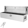 VEVOR Heavy Duty Aluminum Truck Bed Tool Box, Diamond Plate Tool Box with Side Handle and Lock Keys, Storage Tool Box Chest Box Organizer for Pickup, Truck Bed, RV, Trailer, 48"x15"x15", Silver - Premium Truck Tool Boxes from VEVOR - Just $241.79! Shop now at Rapidvehicles