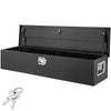 VEVOR Heavy Duty Aluminum Truck Bed Tool Box, Diamond Plate Tool Box with Side Handle and Lock Keys, Storage Tool Box Chest Box Organizer for Pickup, Truck Bed, RV, Trailer, 48"x15"x15", Black - Premium Truck Tool Boxes from VEVOR - Just $254.79! Shop now at Rapidvehicles