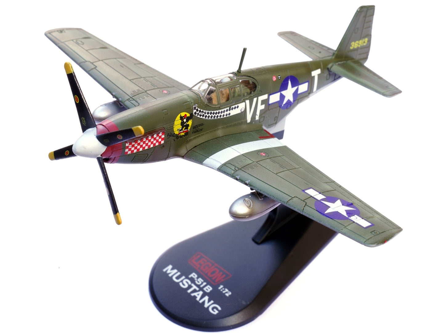 North American P-51B Mustang Aircraft "Shangri-La 336th Fighter - Premium Military Models from Legion - Just $84.59! Shop now at Rapidvehicles