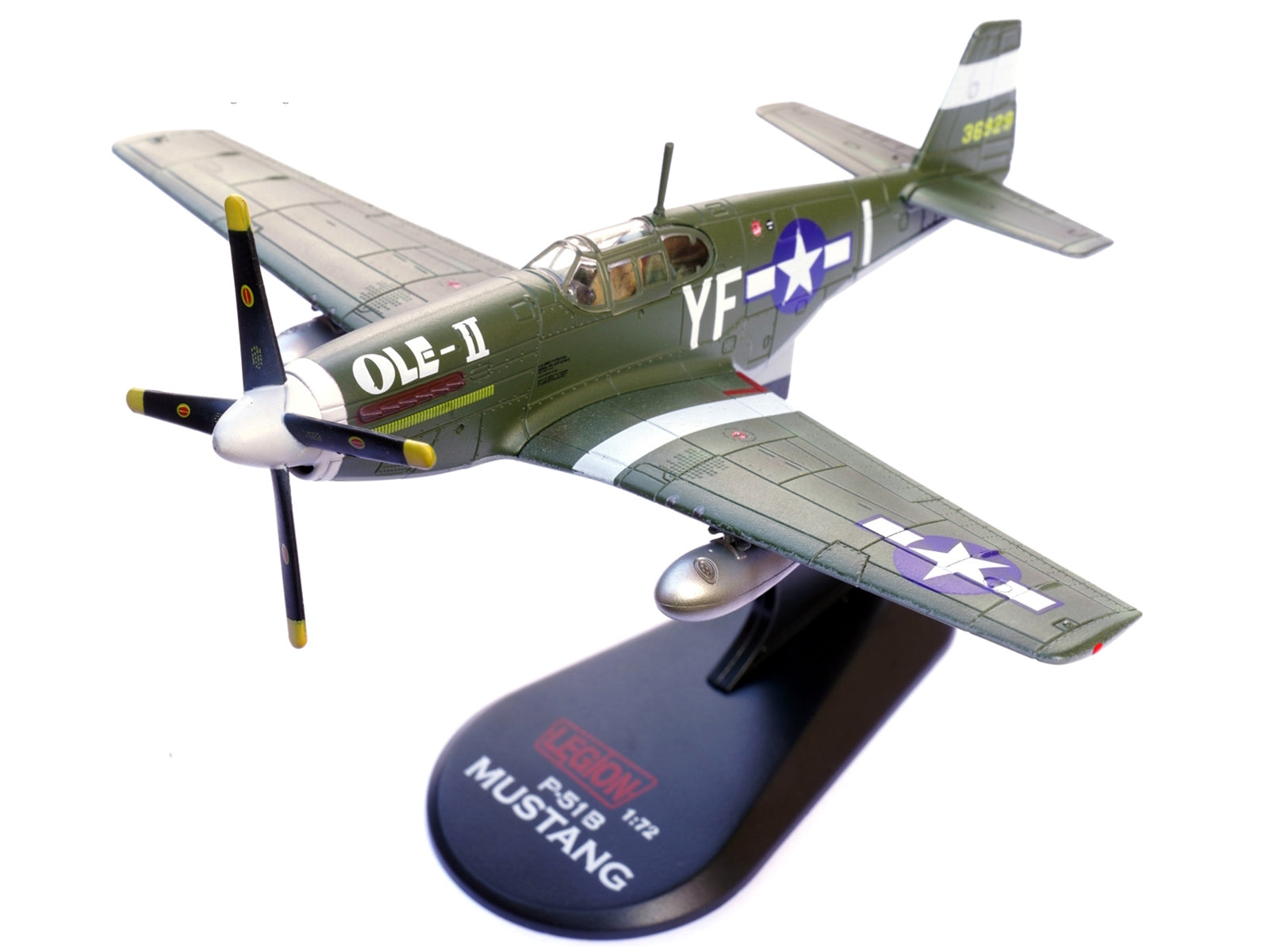 North American P-51B Mustang Aircraft "Ole-II 358th Fighter Squadron 355th Fighter Group Steeple Morden Strafers" (1944) United States Army Air Forces 1/72 Diecast Model Airplane by Legion - Premium Military Models from Legion - Just $77.16! Shop now at Rapidvehicles