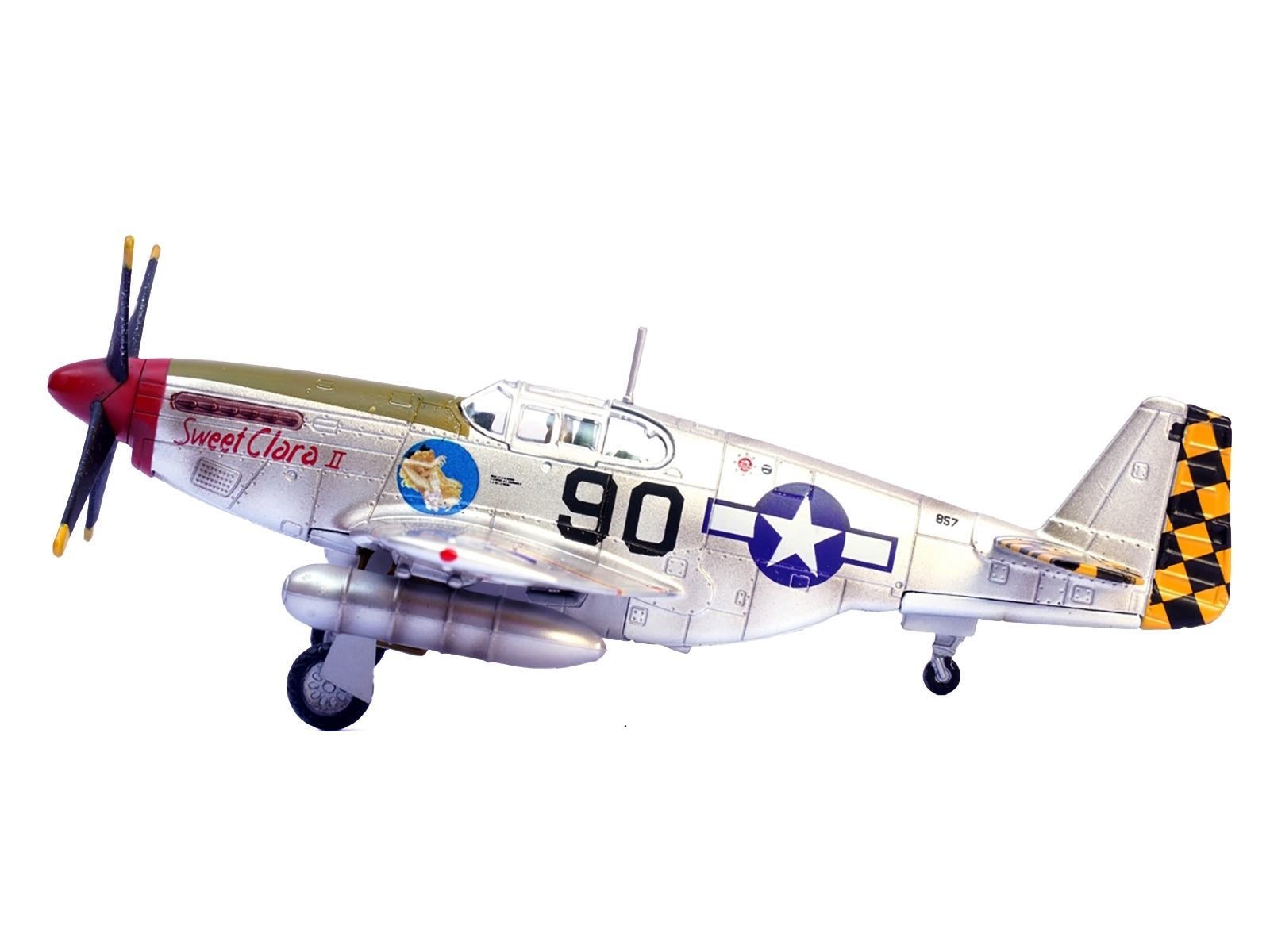 North American P-51B Mustang Aircraft "Sweet Clara II 319th Fighter Squadron 325th Fighter Group" (1944) United States Army Air Forces 1/72 Diecast Model Airplane by Legion - Premium Military Models from Legion - Just $77.16! Shop now at Rapidvehicles