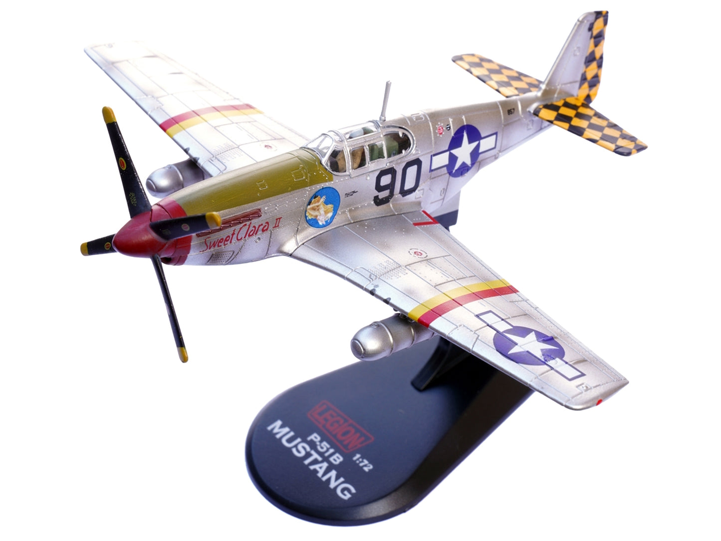 North American P-51B Mustang Aircraft "Sweet Clara II 319th - Premium Military Models from Legion - Just $84.59! Shop now at Rapidvehicles