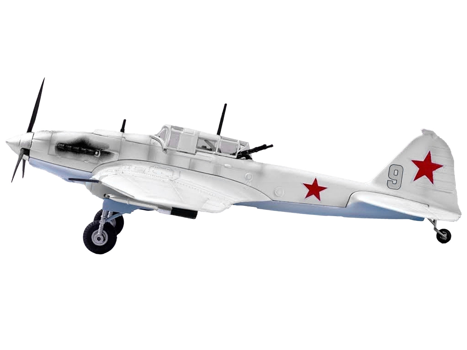 Ilyushin IL-2 Shturmovik Aircraft White "3rd Squadron 505th Air - Premium Ilyushin from Legion - Just $84.59! Shop now at Rapidvehicles