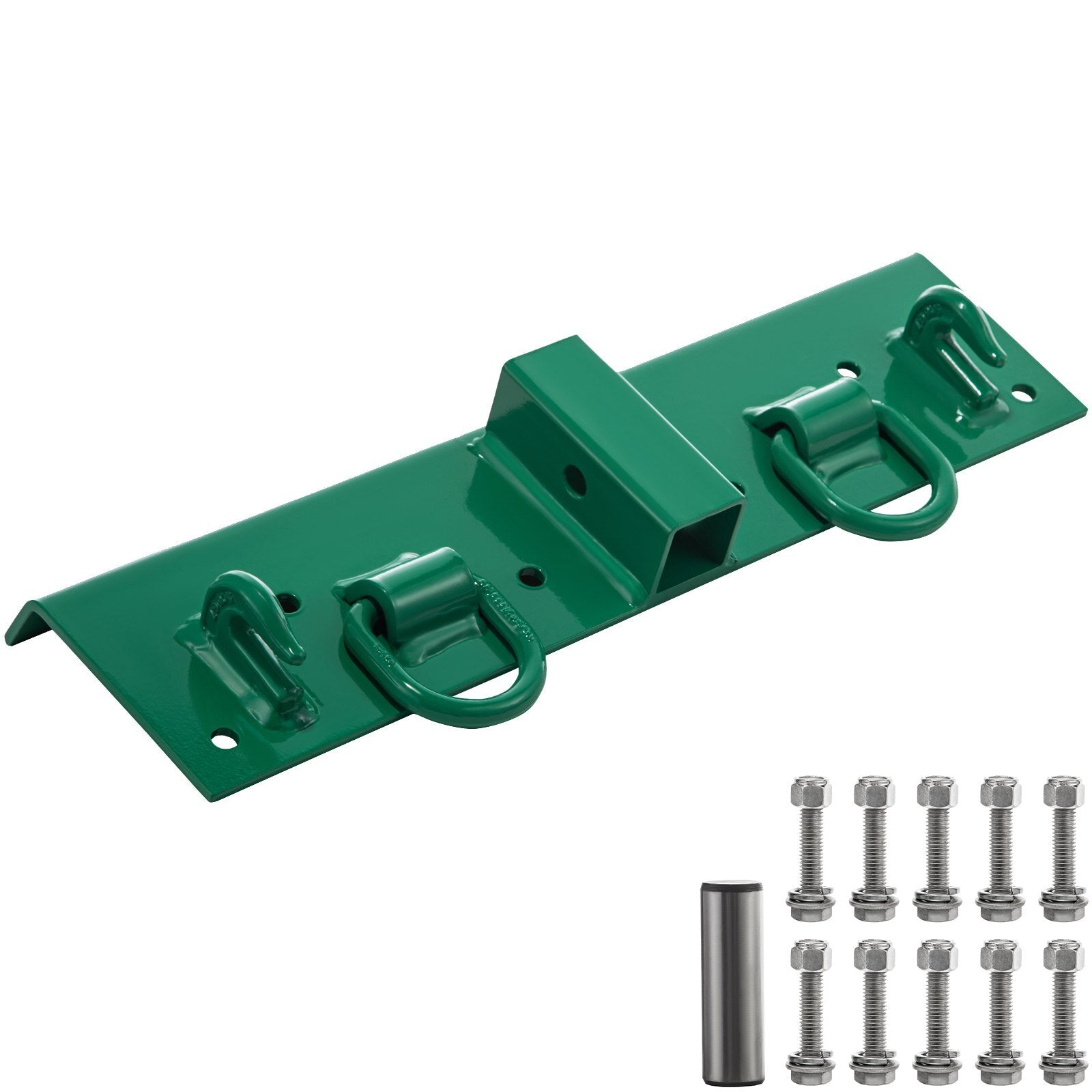 VEVOR Tractor Bolt on Hooks, 1/4" Compact Bolt on Grab Hooks, Max 4700LBS G70 Forged Bolt on Hooks for Tractor Bucket with 1/2" Shackles, Work Well for Tractor Bucket, RV, UTV, Truck Hardware Includ - Premium Grab Hooks from VEVOR - Just $67.19! Shop now at Rapidvehicles